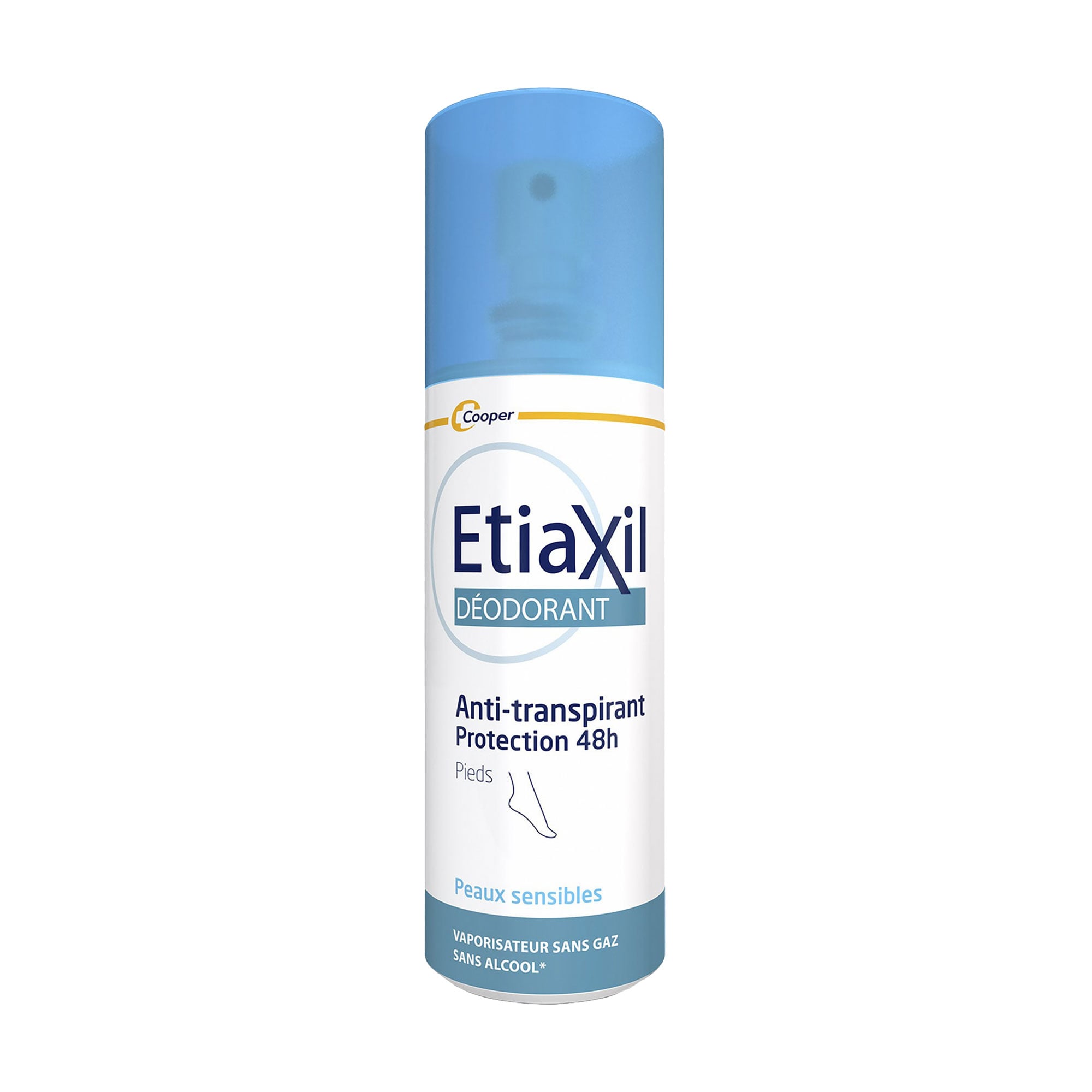 Антиперспірант-спрей для ніг Etiaxil Anti-Transpirant Deodorant Protection 48H Spray, 100 мл
